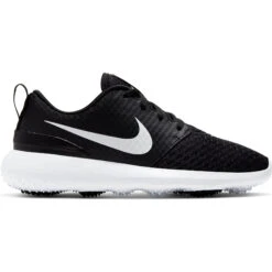 Nike Roshe G Junior Golf Shoes - Black/Metallic White
