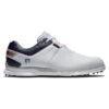 FootJoy Pro SL Golf Shoe - White/Navy/Red 2 FootJoy Pro SL Golf Shoe - White/Navy/Red -Golf Shop 140796 68781