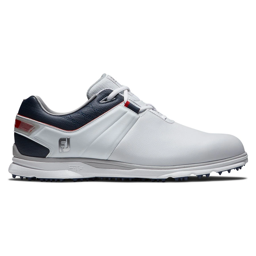 FootJoy Pro SL Golf Shoe - White/Navy/Red 3 FootJoy Pro SL Golf Shoe - White/Navy/Red