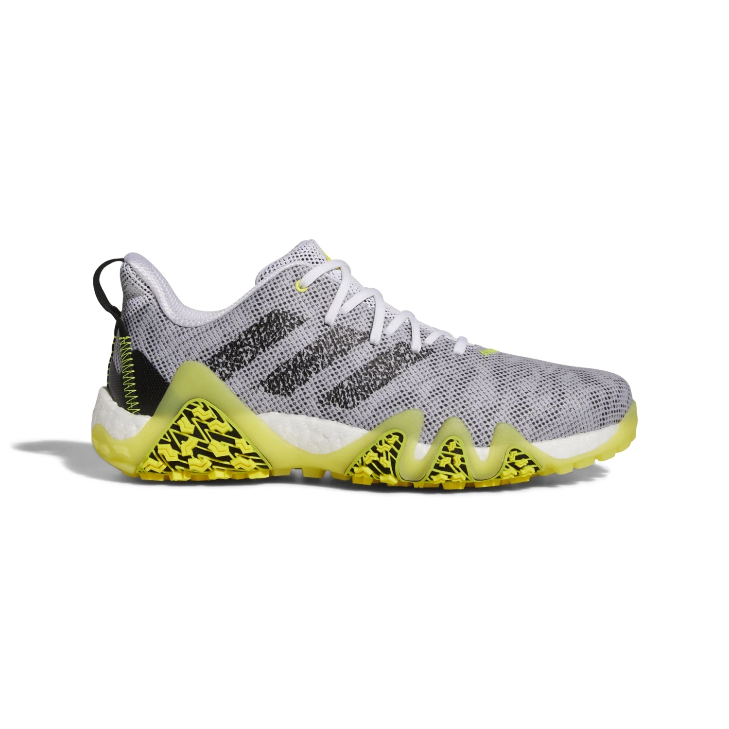 Adidas CODECHAOS 22 Golf Shoes - White/Black/Yellow 3 Adidas CODECHAOS 22 Golf Shoes - White/Black/Yellow