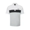 Oscar Jacobson Dodman Polo (Lunar Grey & Black) -Golf Shop Black Polo