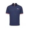 Oscar Jacobson Durham Tour Polo (Navy & Jewel Red)