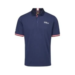 Oscar Jacobson Durham Tour Polo (Navy & Jewel Red)