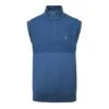 Farah Clint Sleeveless Mid Layer (Dusky Blue) -Golf Shop Farah Client Sleeveless Mid Layer Dusky Blue
