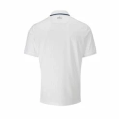 Farah Hoxie Polo Shirt (White & Dusky Blue) -Golf Shop Farah Hoxie Polo Shirt White Dusky Blue 2 450x450 1