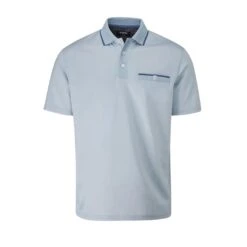 Farah Nelson Polo Shirt (Farah Blue & Dusky Blue)