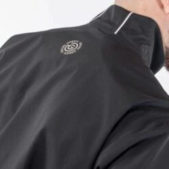 Galvin Green Albert Waterproof Jacket (Sharkskin, Black & White) -Golf Shop Galvin Green Albert Waterproof Jacket Sharkskin Black White8 450x450 1