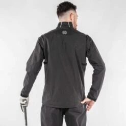 Galvin Green Albert Waterproof Jacket (Sharkskin, Black & White) -Golf Shop Galvin Green Albert Waterproof Jacket Sharkskin Black White9 450x450 1