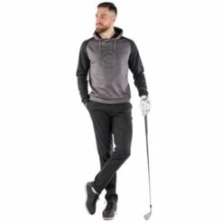 Galvin Green Devlin Hoodie (Forged Iron & Black) -Golf Shop Galvin Green Devlin Hoodie Forge Iron Black2 450x450 1