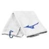 Mizuno RB Trifold Towel White & Blue -Golf Shop Mizuno RB Trifold Towel White Blue