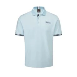 Oscar Jacobson Durham Tour Polo (Cool Blue & Navy)