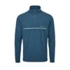 Oscar Jacobson Darwin Midlayer (Teal & White) -Golf Shop Oscar Jacobson Darwin Teal White