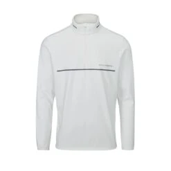 Oscar Jacobson Darwin Midlayer (White & Pewter)