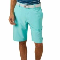 Oscar Jacobson Davenport Shorts (Light Aqua) -Golf Shop Oscar Jacobson Davenport Shorts Light Aqua 3 450x450 1