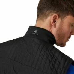 Oscar Jacobson Hodgson Padded Gilet (Black) -Golf Shop Oscar Jacobson HODGSON padded gilet Black 4 450x450 1