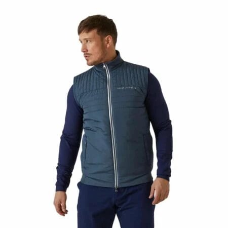 Oscar Jacobson Hodgson Padded Gilet (Blue) 5 Oscar Jacobson Hodgson Padded Gilet (Blue) - Image 3