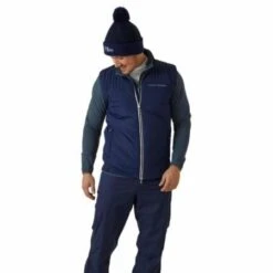 Oscar Jacobson Hodgson Padded Gilet (Navy) -Golf Shop Oscar Jacobson HODGSON padded gilet Navy 3 450x450 1