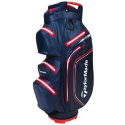 Taylormade Stormdry Waterproof Golf Cart Bag (Navy & Red)