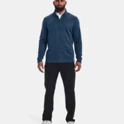 Under Armour Storm Sweaterfleece Half-Zip (Navy Academy) -Golf Shop UA sweaterfleec HZc 450x450 1