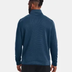 Under Armour Storm Sweaterfleece Half-Zip (Navy Academy) -Golf Shop UA sweaterfleece HZb 450x450 1