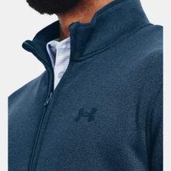 Under Armour Storm Sweaterfleece Half-Zip (Navy Academy) -Golf Shop Ua sweaterfleece HZd 450x450 1