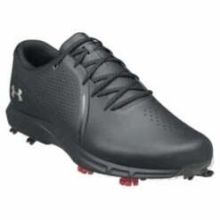 Under Armour Charged Draw Golf Shoes (Black) -Golf Shop Under Armour Charged Draw Black 2 450x450 1