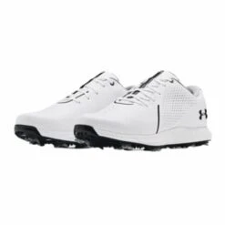 Under Armour Charged Draw Golf Shoes (White) -Golf Shop Under Armour Charged Draw White 3 450x450 2