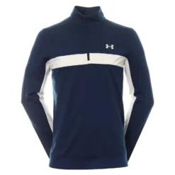 Under Armour Storm Midlayer Half-Zip (Navy Academy & White)