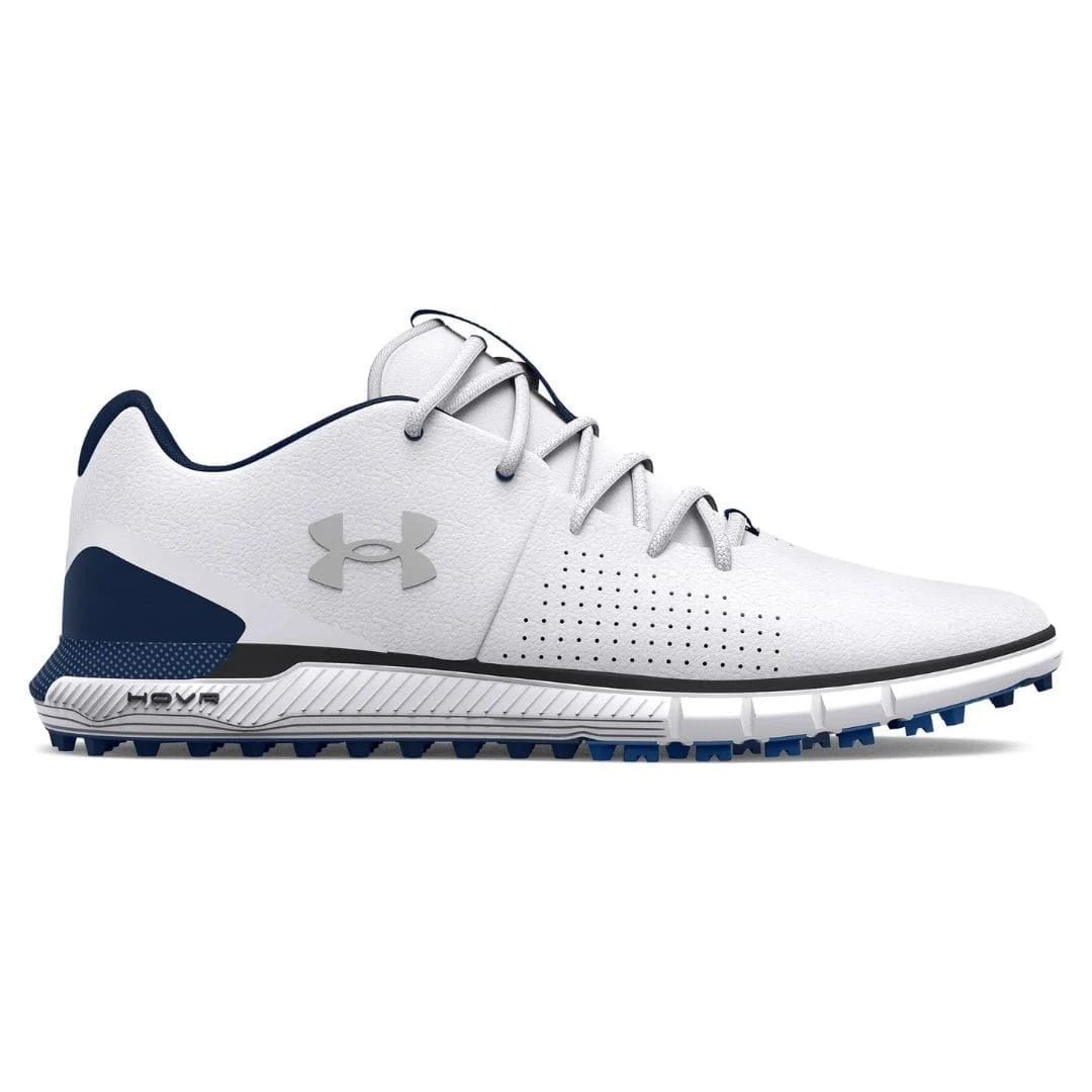 Under Armour HOVR Fade 2 Golf Shoes (White/Navy) 3 Under Armour HOVR Fade 2 Golf Shoes (White/Navy)
