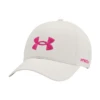 Under Armour Golf 96 Baseball Cap (White / Pink) -Golf Shop Untitled design 2023 02 16T150032.350