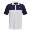 Mens Under Armour Performance 3.0 Colourblock Polo (White/Navy) -Golf Shop Untitled design 2023 02 27T115527.716