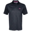 Mens Under Armour Performance 3.0 Deuces Polo (Black/Rebel Pink) 1 Mens Under Armour Performance 3.0 Deuces Polo (Black/Rebel Pink) -Golf Shop Untitled design 2023 02 27T130332.869