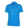 Galvin Green Maverick Breathable Short Sleeve Shirt (Blue/White)