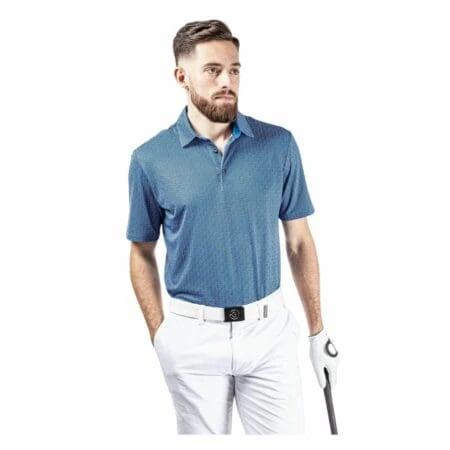 Galvin Green Mauro Breathable Short Sleeve Shirt (Blue/White) 9 Galvin Green Mauro Breathable Short Sleeve Shirt (Blue/White) - Image 7