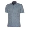 Galvin Green Mauro Breathable Short Sleeve Shirt (Navy/White)