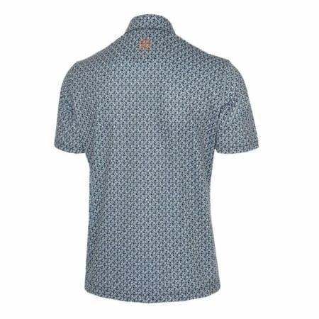Galvin Green Mauro Breathable Short Sleeve Shirt (Navy/White) 4 Galvin Green Mauro Breathable Short Sleeve Shirt (Navy/White) - Image 2