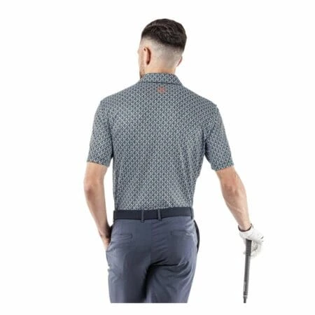 Galvin Green Mauro Breathable Short Sleeve Shirt (Navy/White) 8 Galvin Green Mauro Breathable Short Sleeve Shirt (Navy/White) - Image 6