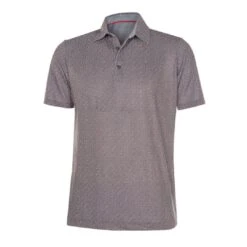 Galvin Green Mauro Breathable Short Sleeve Shirt (Sharkskin/White)