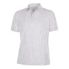 Galvin Green Mark Breathable Short Sleeve Shirt (Grey/ White)