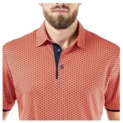 Galvin Green Mark Breathable Short Sleeve Shirt (Orange/Navy) -Golf Shop Untitled design 2023 03 09T154925.042 450x450 1