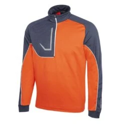 Galvin Green Daxton Mid Layer ( Orange / Navy / White)