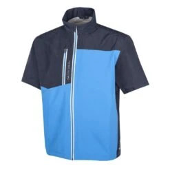 Galvin Green Axl Short Sleeve Waterproof Jacket (Blue / Navy / White)