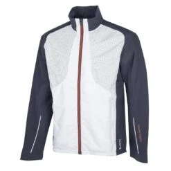Galvin Green Albert Waterproof Jacket (White/Navy/Orange)