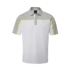 Oscar Jacobson Gilman Polo (Lunar Grey/White)