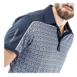 Galvin Green Millard Breathable Short Sleeve Shirt (Navy/White) -Golf Shop Untitled design 81 450x450 1