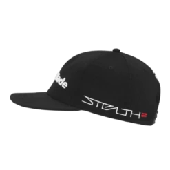 TaylorMade Tour Flatbill Cap (Black) -Golf Shop flatbill black 3 450x450 1