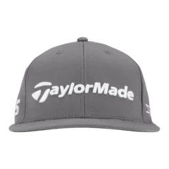 TaylorMade Tour Flatbill Cap (Charcoal) 10 TaylorMade Tour Flatbill Cap (Charcoal) -Golf Shop flatbill grey 2 450x450 1