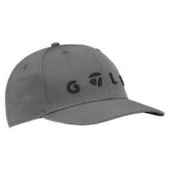 TaylorMade Lifestyle Adjustment Golf Logo Cap (Charcoal) 9 TaylorMade Lifestyle Adjustment Golf Logo Cap (Charcoal) -Golf Shop life adj grey 4 450x450 1