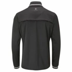 Oscar Jacobson Rolfe Tour Quarter Zip Jacket (Black) -Golf Shop scar Jacobson Rolfe tour half zip Black 2 450x450 1