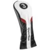 Taylormade 3 Fairway Headcover (Black, White & Red) -Golf Shop tm 3 fw hc 1